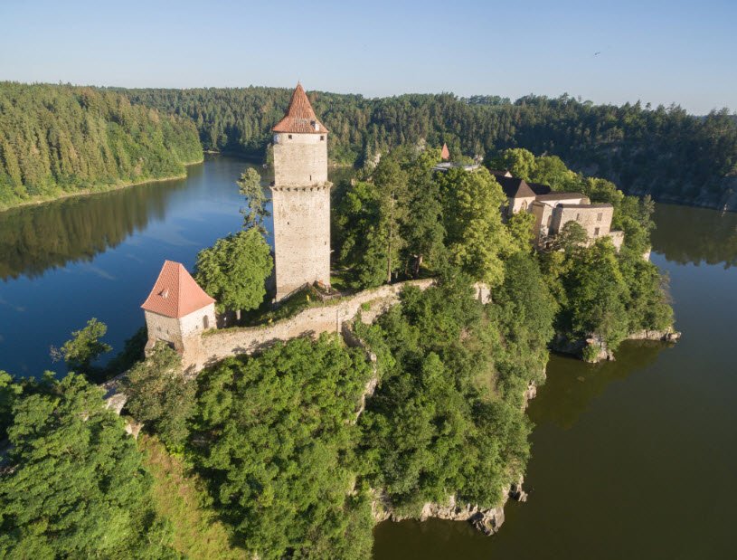 Zvíkov Castle, Zvíkovské Podhradí, Czech Republic (Czechia)